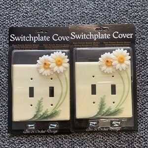 Switchplate covers Nee in box set of two ladybug and Daisy